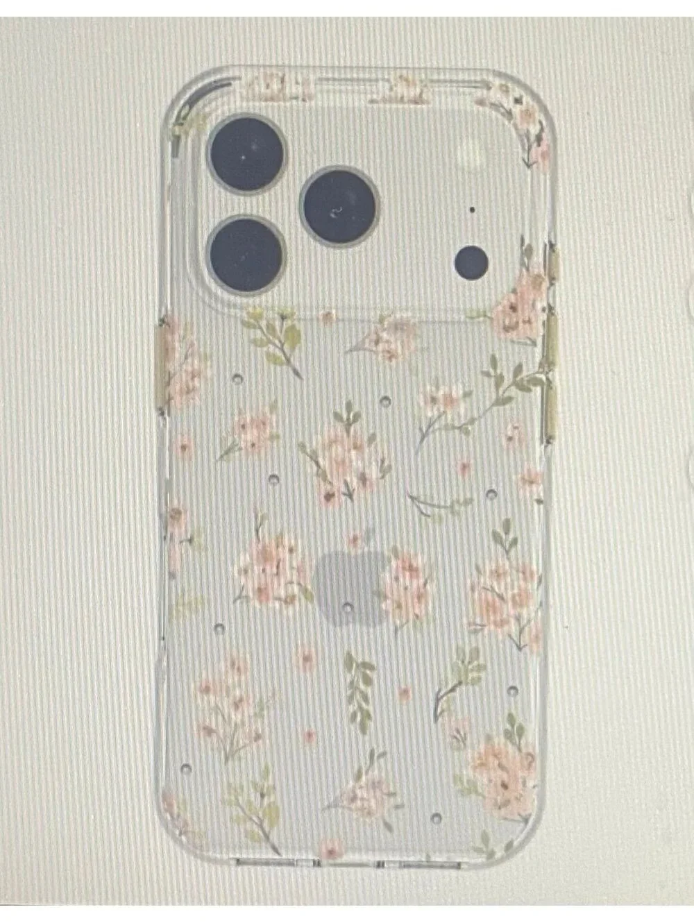 Onn Case for iPhone 17 Pro Pink Floral with Gems